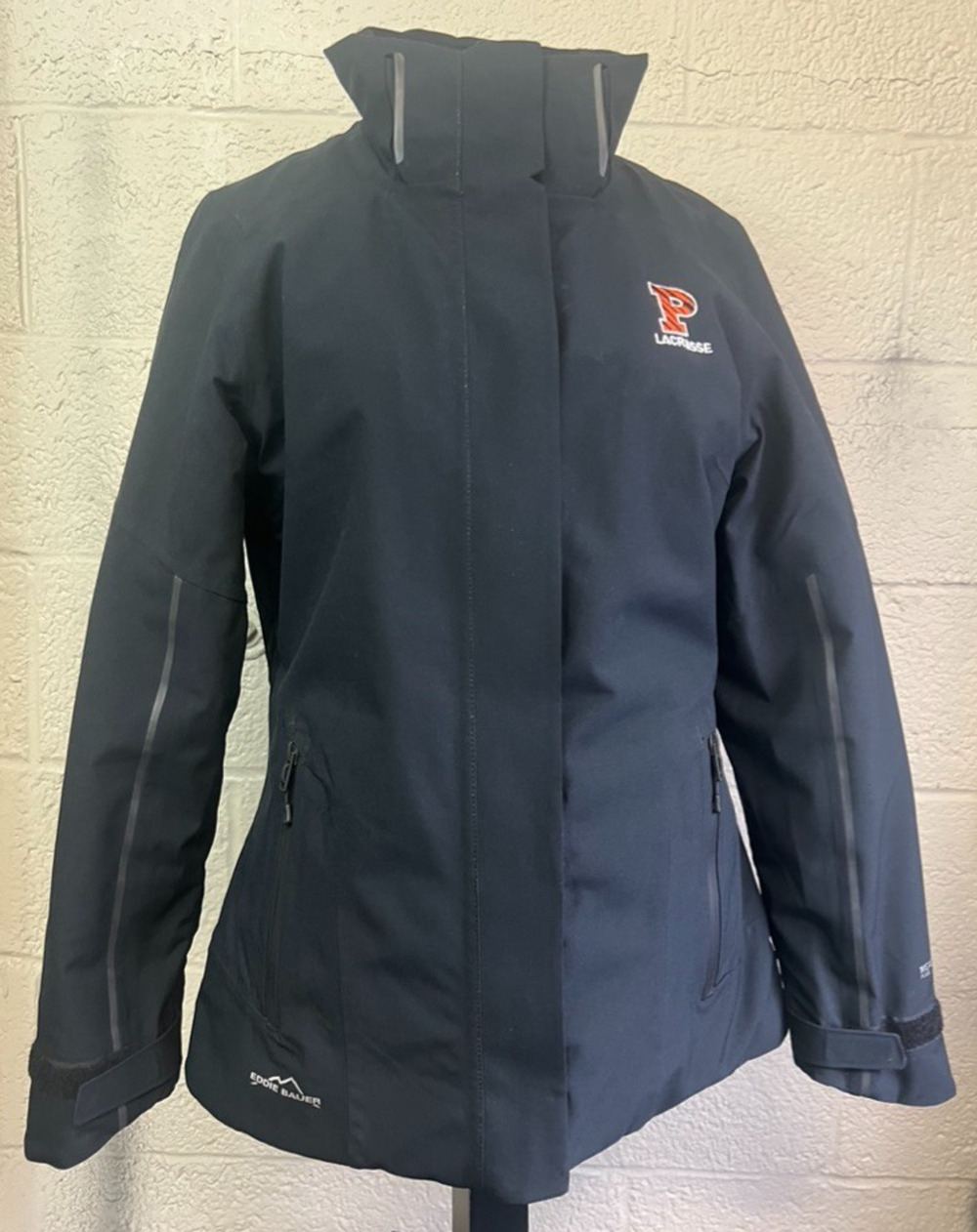 Princeton University Lacrosse Eddie Bauer WeatherEdge Plus Jacket Size Small